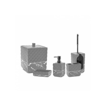 Primanova Nero Gri 5 Parça Banyo Seti