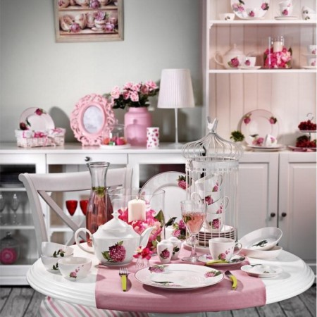 Kütahya Porselen LB33KH4208065 Leonberg 6 Kişilik 33 Parça Yuvarlak Kahvaltı Takımı