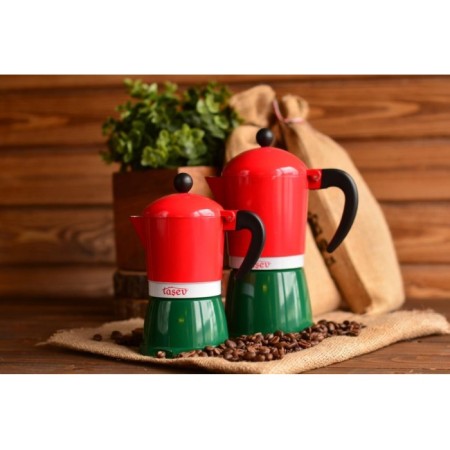 Taşev Adamo 3 Fincan Kapasiteli Moka Pot T1196