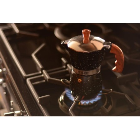 Taşev Cubano 3 Fincan Kapasiteli Moka Pot T0753