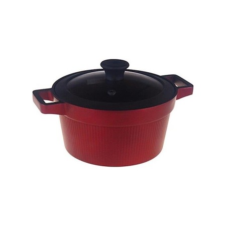 Taşev Emerald Line Kırmızı 16 Cm Titanyum Tencere T4058