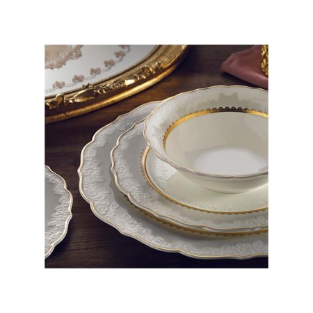 Aryıldız Royal Queen Teresa Porselen 83 Parça Yemek Takımı (60013)