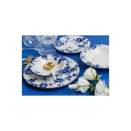 Sembol Navy Blue 6 Kişilik 24 Parça Yemek Takımı Valery 0024-23