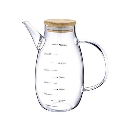 Bambum Dila Bambu Kapaklı Çok Amaçlı Yağlık Sirkelik 1000 Ml B4821