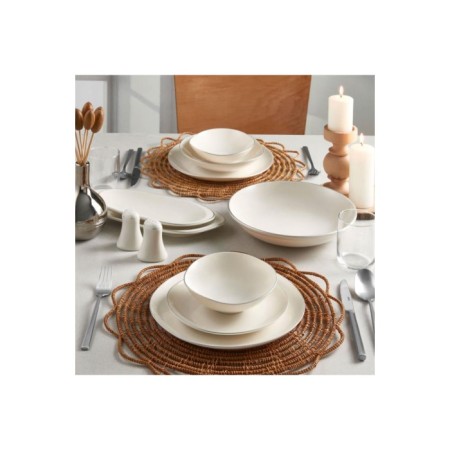 Güral Porselen GBSRD30YT30GM Roden Platin 6 Kişilik 30 Parça Yemek Takımı