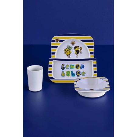 Neva Fenerbahçe Lisanslı 3 Parça Mama Takımı N3374