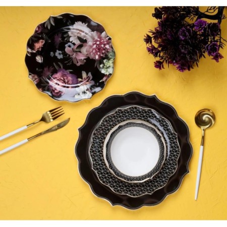 Arow Pink More 6 Kişilik 24 Parça Yemek Takımı TR-3501