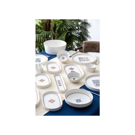 Acar Lucıen 6 Kişilik 45 Parça Yuvarlak Yemek Takımı PORWM-05303