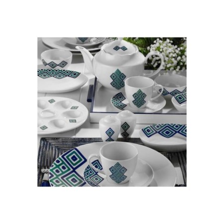 Kütahya Porselen ZG35KH1210060 Zeugma 6 Kişilik 35 Parça Kahvaltı Takımı