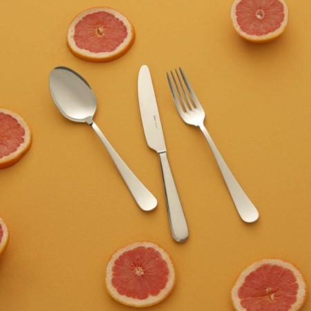 Hisar Barcelona Sade 12 Kişilik 84 Parça Çatal Kaşık Bıçak Takımı