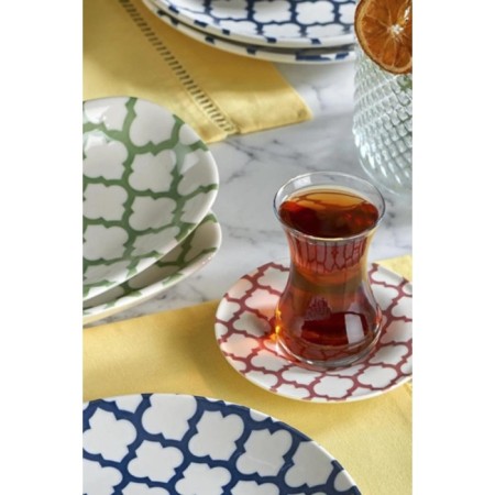 Neva Budapeşte 6 Kişilik 24 Parça Kahvaltı Takımı N3457