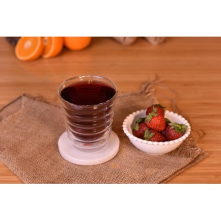 Taşev Kumi Çift Cidarlı Cam Bardak T1482