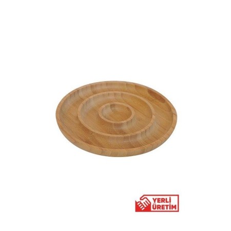 Bambum Fufu 3 Bölmeli Zeytinlik B2446