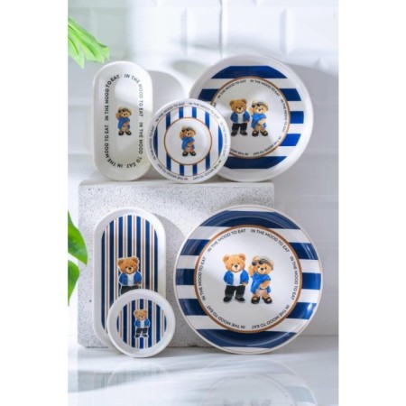 Acar Cool Bear 6 Kişilik 21 Parça Kahvaltı Takımı SR-07790