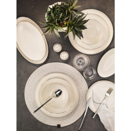 Aryıldız Alicia Platin 6 Kişilik 30 Parça Yemek Takımı