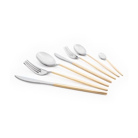 Maxx Doria Castor Gold 12 Kişilik 84 Parça Çatal Kaşık Bıçak Takımı PA1008