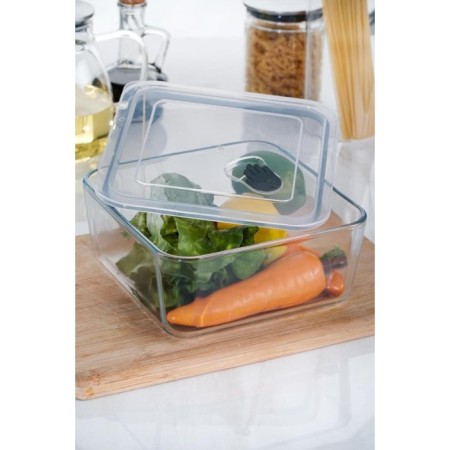 Acar Cam Kare Vakumlu Saklama Kabı 2,7 Lt YSH-012133