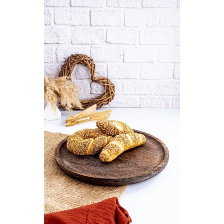 Bambum Patrin Yuvarlak Büyük Tabak B1616