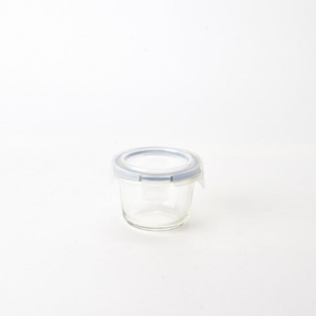 Tohana Kilitli Yuvarlak Cam Saklama Kabı 200 Ml THN84201