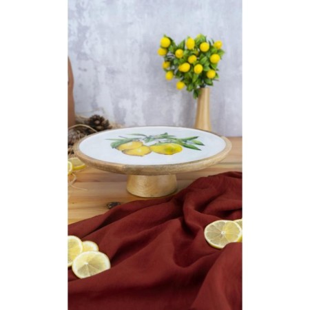 Bambum Kangura Ayaklı Sunum Limon Büyük B5979