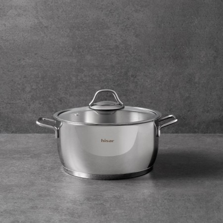 Hisar Teos Çelik Derin Tencere 22 Cm