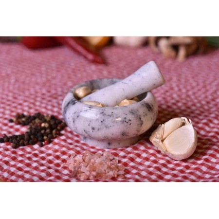 Taşev Tero Mermer Havan Gri T1133