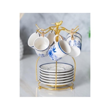 Acar Mıst Standlı 6'Lı Kahve Fincan Takımı PORJ-05219