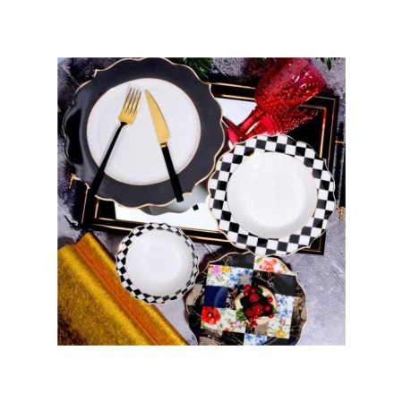 Kosova 6 Kişilik 24 Parça Yemek Takımı DSN-03