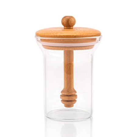 Bambum Bee Bal Kaşıklı Cam Saklama Kabı B5281