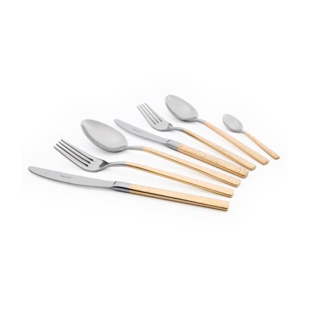 Maxx Doria Ivy Gold 12 Kişilik 84 Parça Çatal Kaşık Bıçak Takımı PA1032