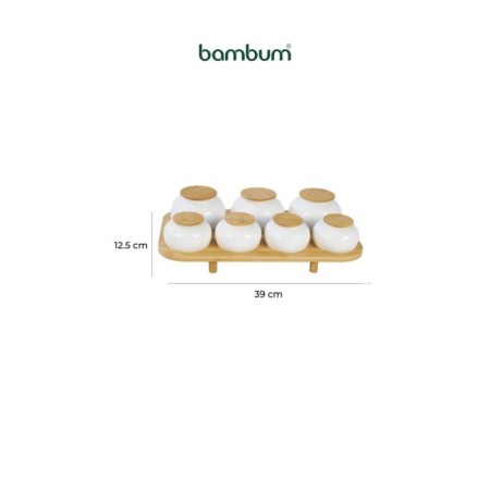 Bambum Simple 7'Li Baharat Seti Standlı B5840