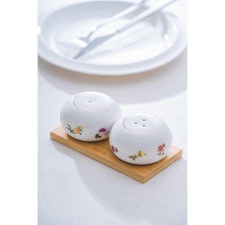 Acar Leandra Standlı Tuzluk-Biberlik Seti YAM-08079