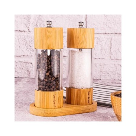 Bambum Pepper 2'Li Tuz ve Karabiber Öğütücü Set B5750