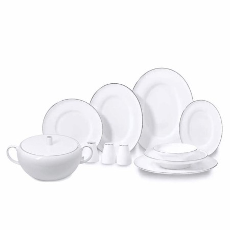 Maxx Doria Moon Platinum 12 Kişilik 60 Parça Yemek Takımı PA2006