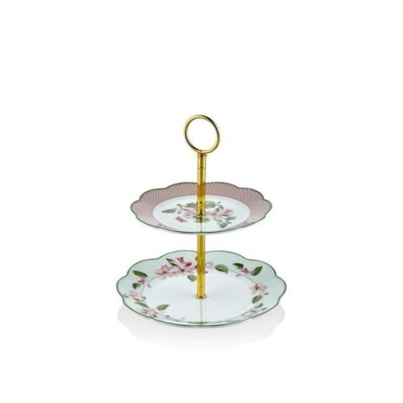 Tea Delight Horticool 2 Katlı Kek Standı 5DDC-CSD20HC1