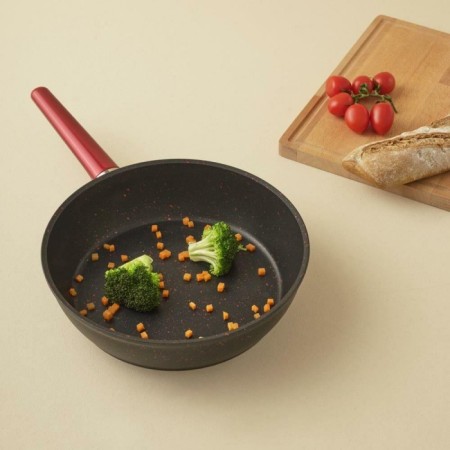 Hisar Bahama Kırmızı 26 Cm Granit Tava