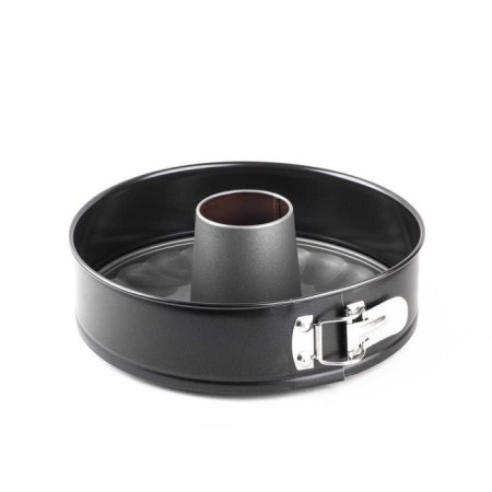 Tantitoni Kahverengi Tabanlı Kelepçeli Tüplü Kek Kalıbı 26 Cm SK90226KAH