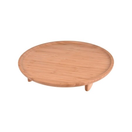 Bambum Olimpius Ayaklı Yuvarlak Sunum Tepsisi B0713