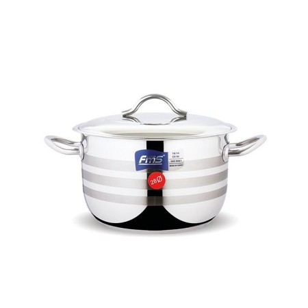 Fms Çelik Lüx Derin Tencere 28 Cm 1006