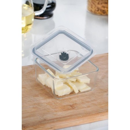 Acar Cam Kare Vakumlu Saklama Kabı 0,45 Lt YSH-012135
