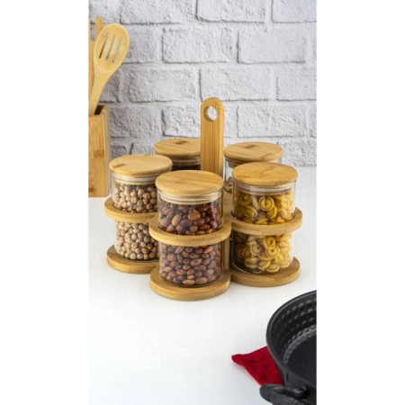Bambum Sorrel 6 Parça Standlı Baharatlık Seti Büyük B5788