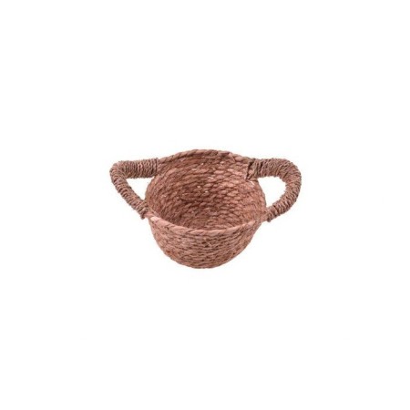 Bambum Vimini Hasır Kulplu 19 Cm Sepet B1117