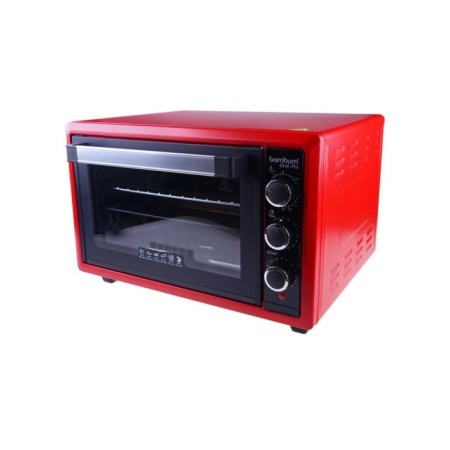 Bambum Cook Pro Kırmızı 34 Lt Fırın B3723