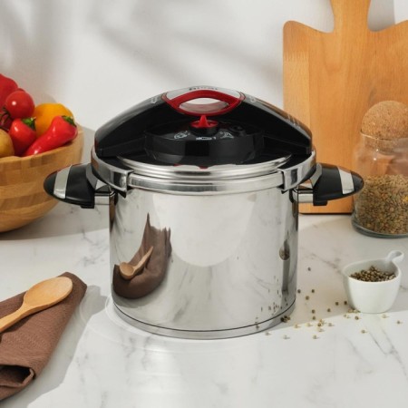 Hisar Monaco Elite 6 Lt Siyah Düdüklü Tencere