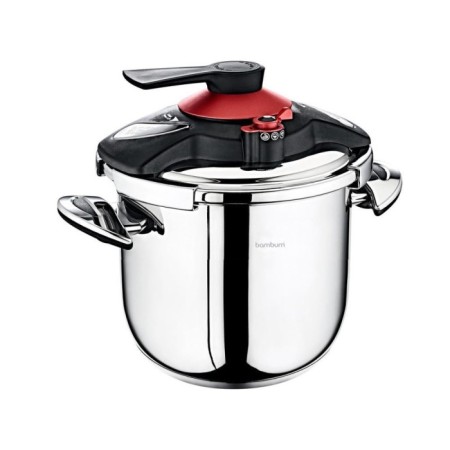 Bambum Rose Kırmızı 9 Lt Düdüklü Tencere B4108