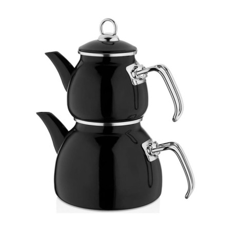 Bambum Midnight Siyah Çaydanlık Takımı T4147