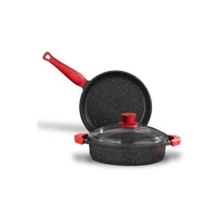 Arow Siyah 3 Parça Döküm Tencere Seti DC1.TR-2691