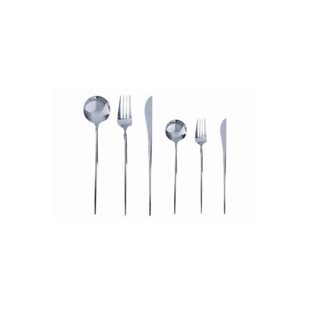 Lucky Art Royal Crown Lıne 6 Kişilik 36 Parça Çatal Kaşık Bıçak Takımı LYTY-003