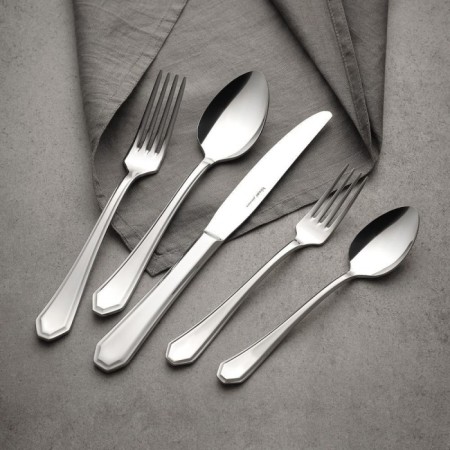 Hisar Riva Sade 12 Kişilik 84 Parça Çatal Kaşık Bıçak Seti