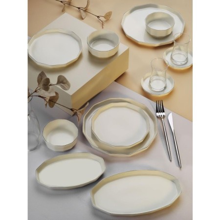 Aryıldız Amber Platın 6 Kişilik 32 Parça Kahvaltı Takımı 153AR248928